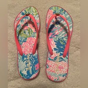 Lilly Pulitzer Flip Flops